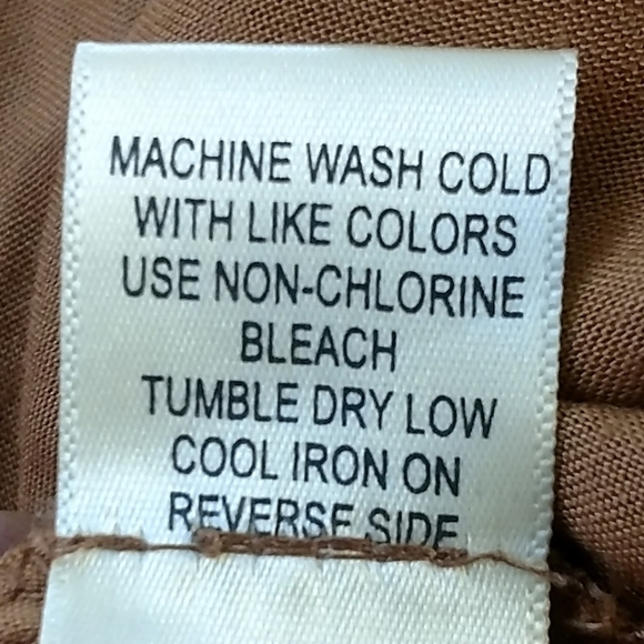 Tantrums Tan Embroidered Tunic Top🪶 - Picture 5 of 7